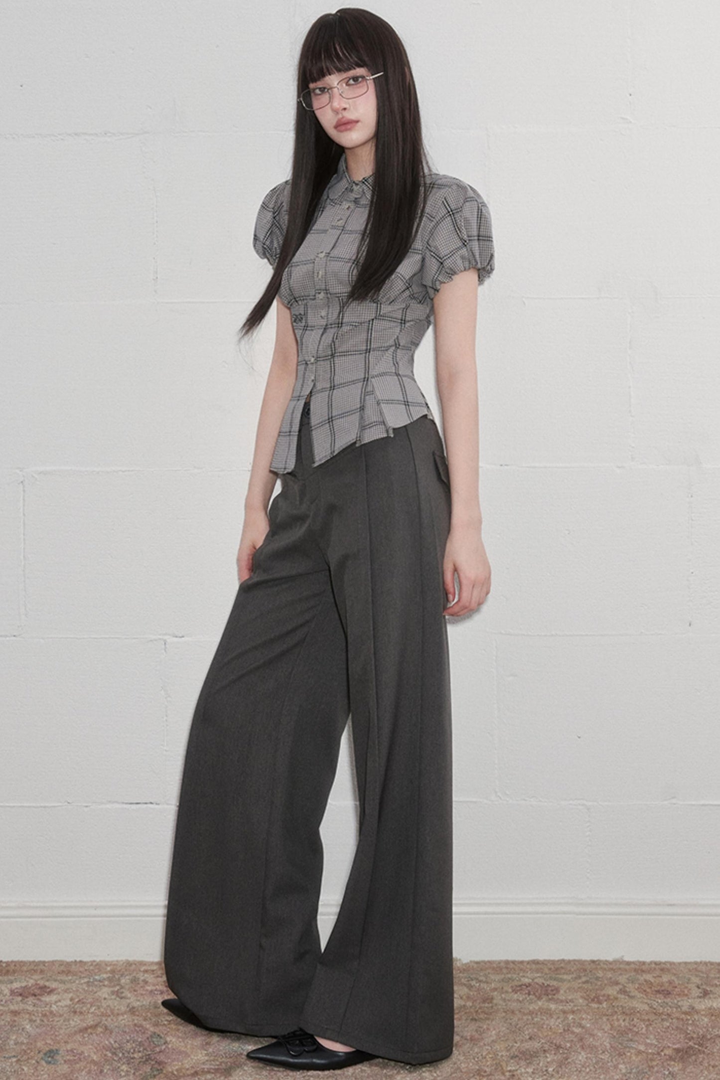 Sweetheart Puff Sleeve Shirt