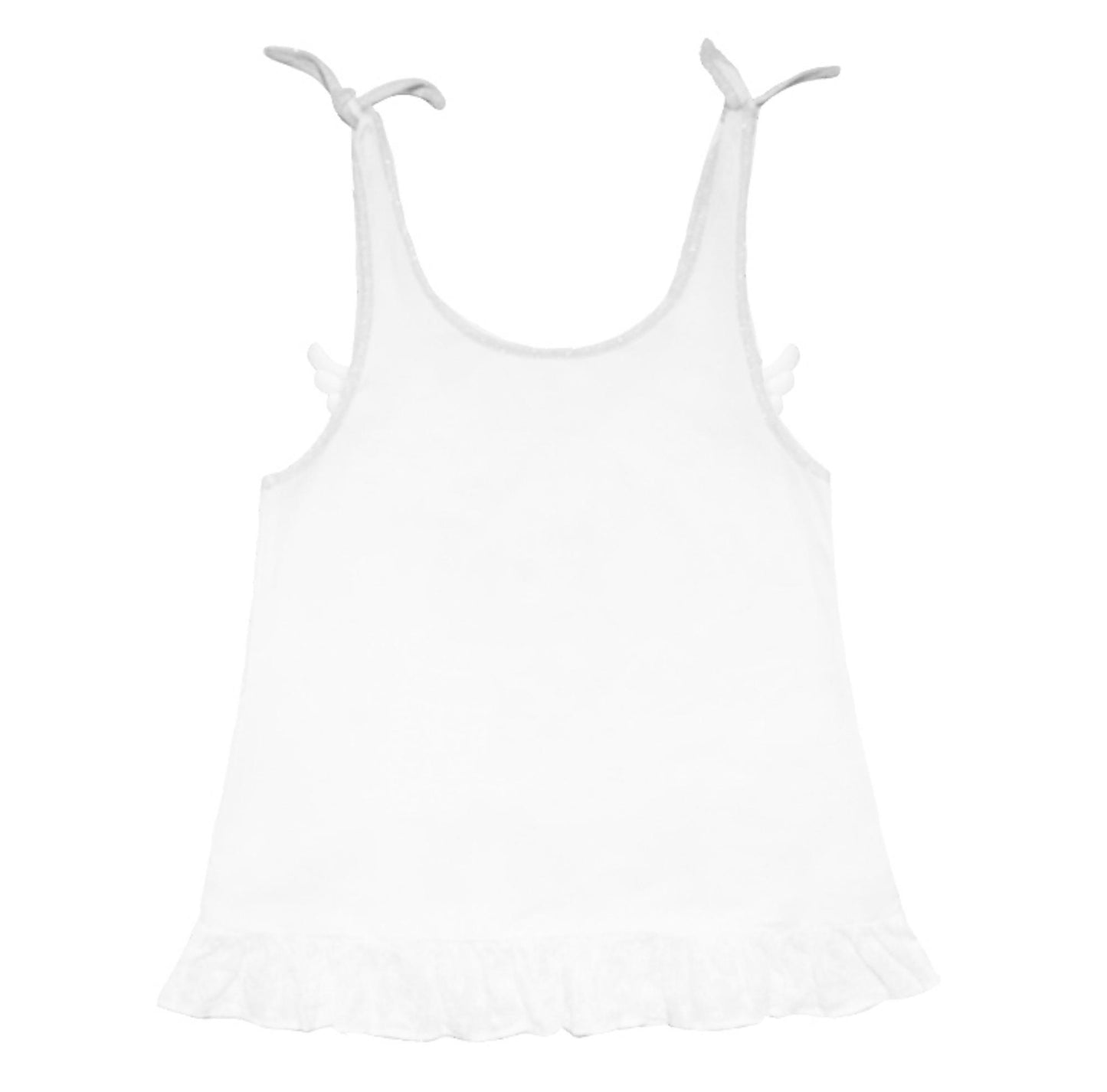 Ruffled Rhinestone Camisole