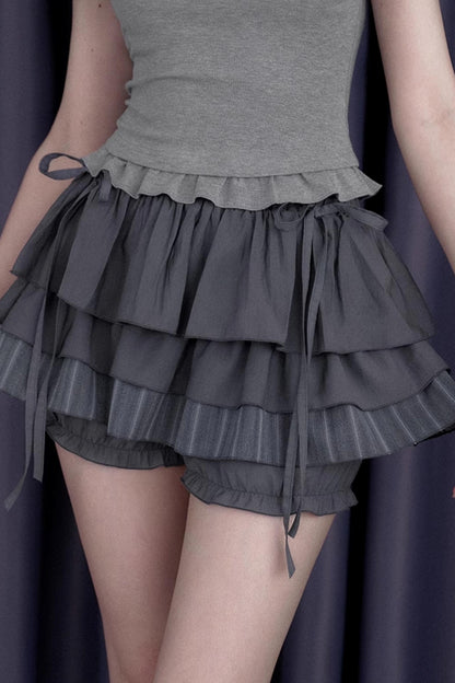 Mega Gray Cake Skirt