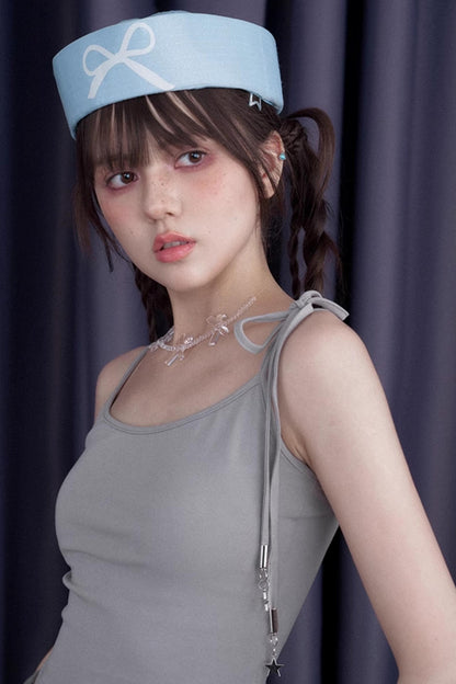 White Angel Wing Coverup Top Set-Up