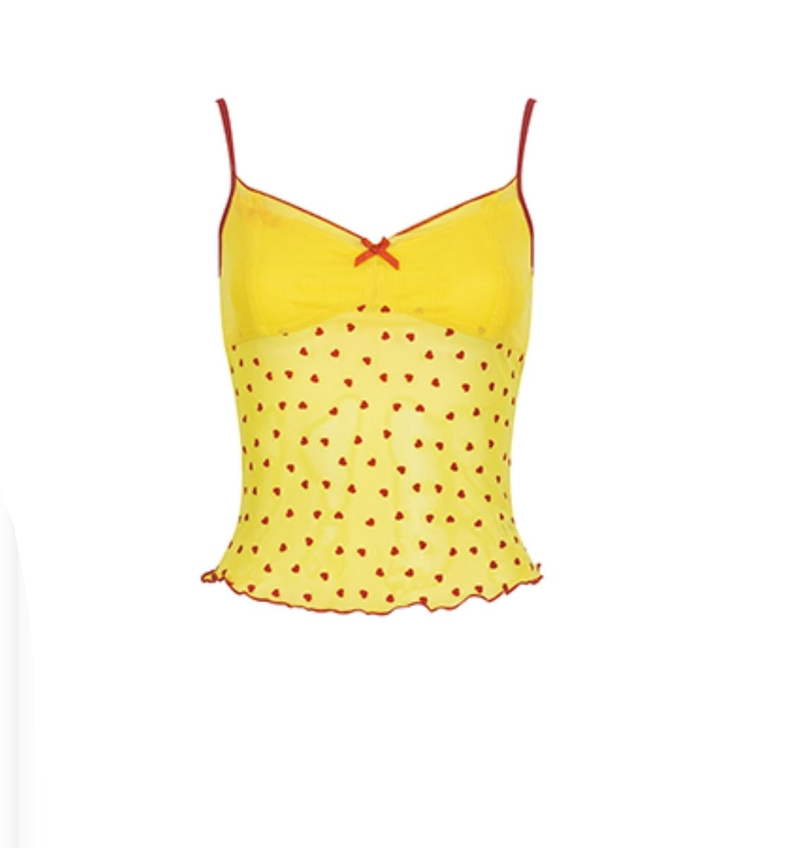 Charming Mesh Cami Top