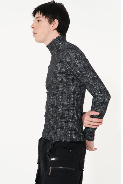 Minimalist Stand Collar Tee