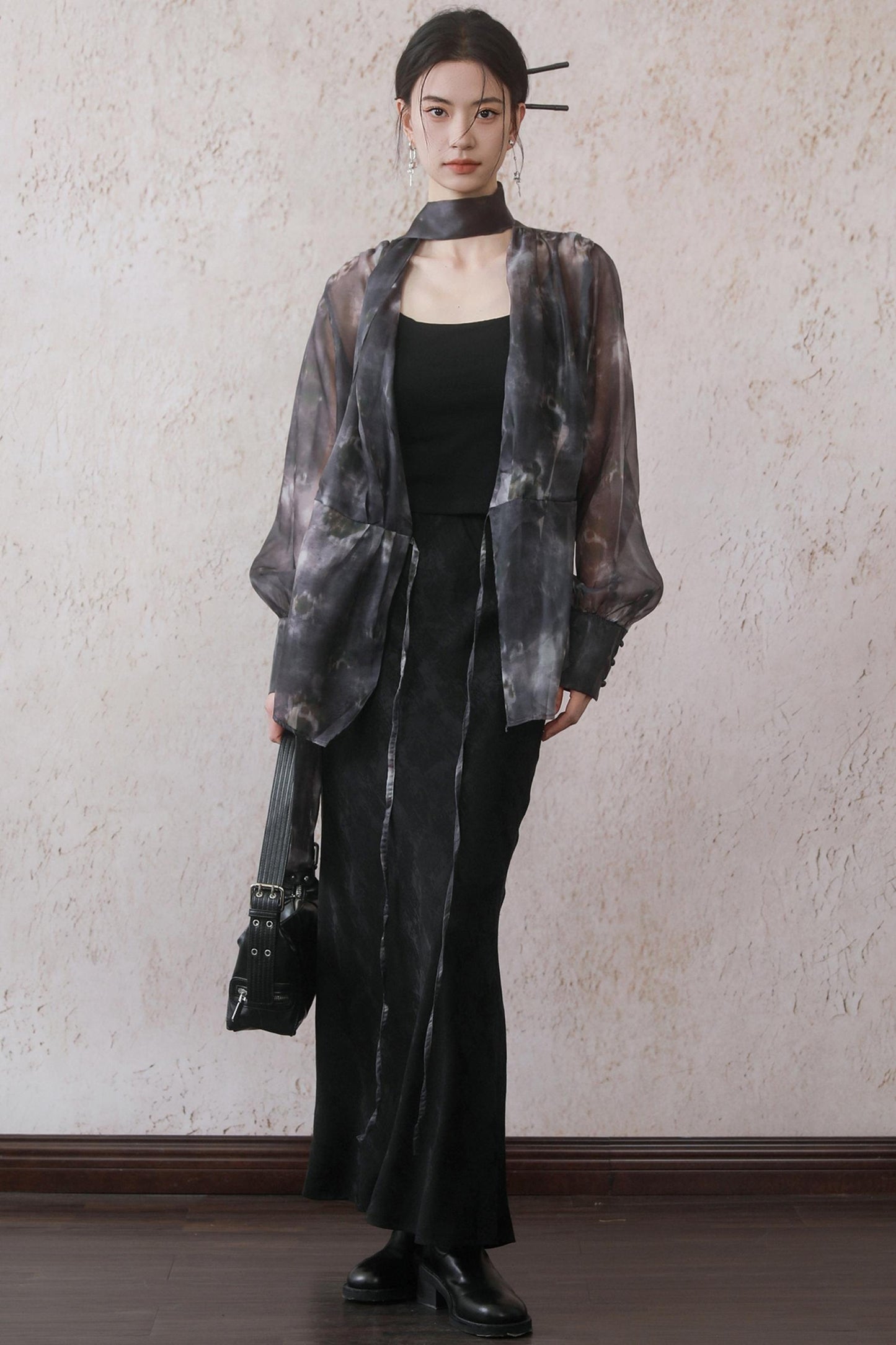 Purple Halo Mesh Jacket