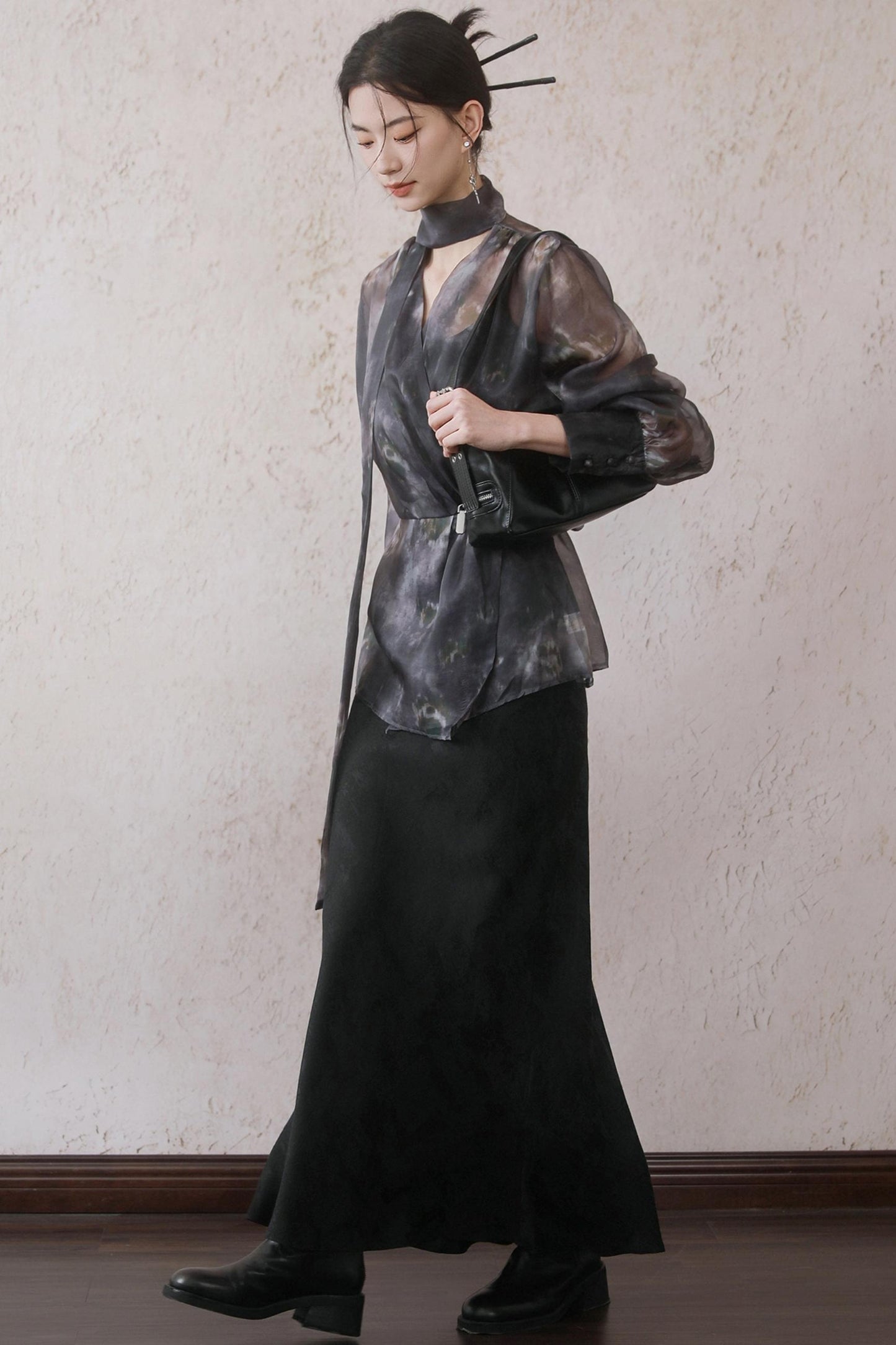 Purple Halo Mesh Jacket