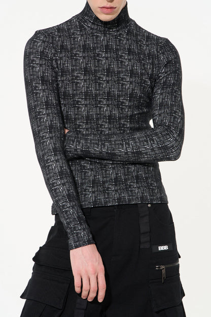 Minimalist Stand Collar Tee