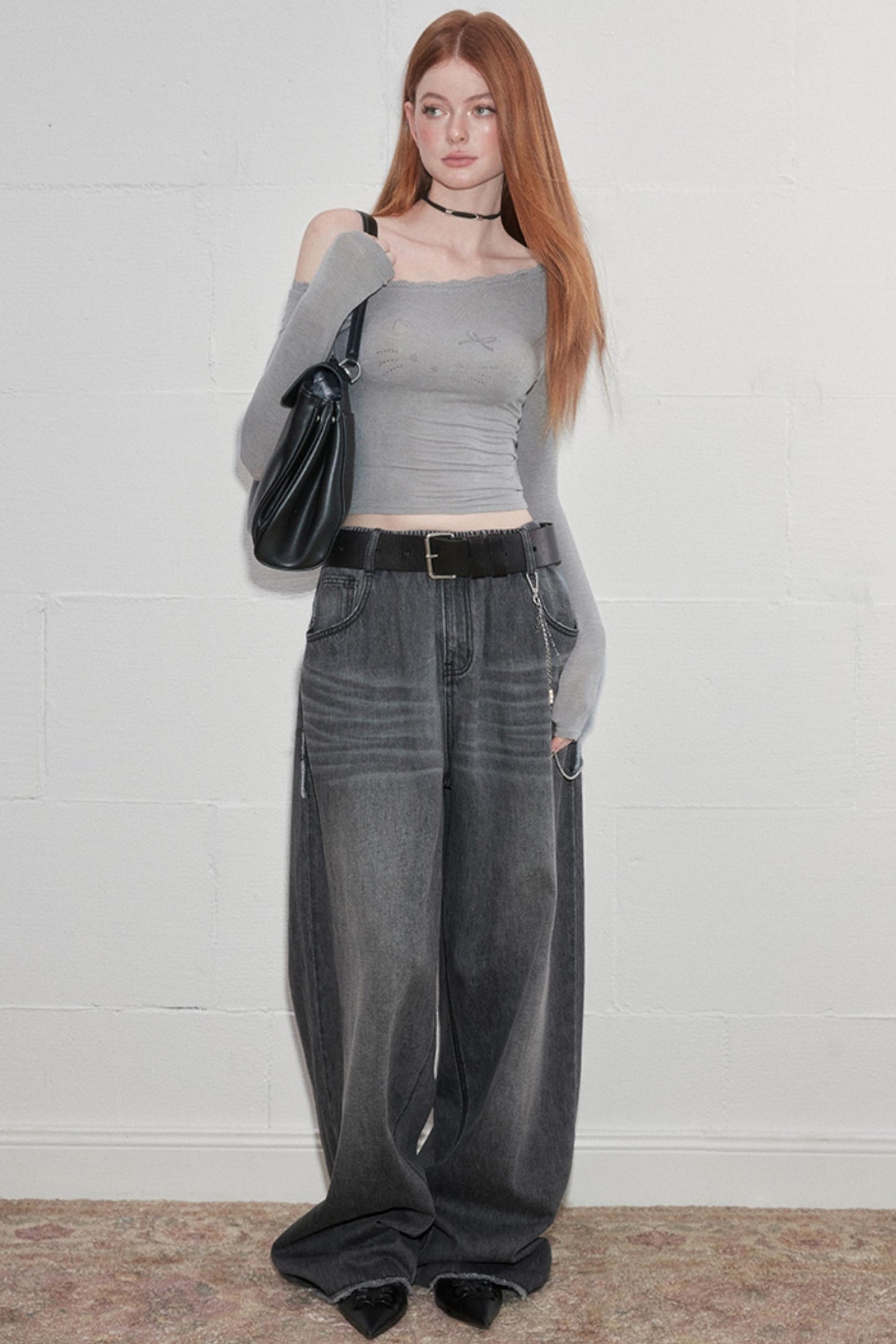 Sensual Lace-Trimmed Top