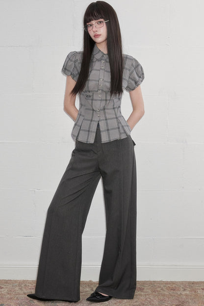 Sweetheart Puff Sleeve Shirt