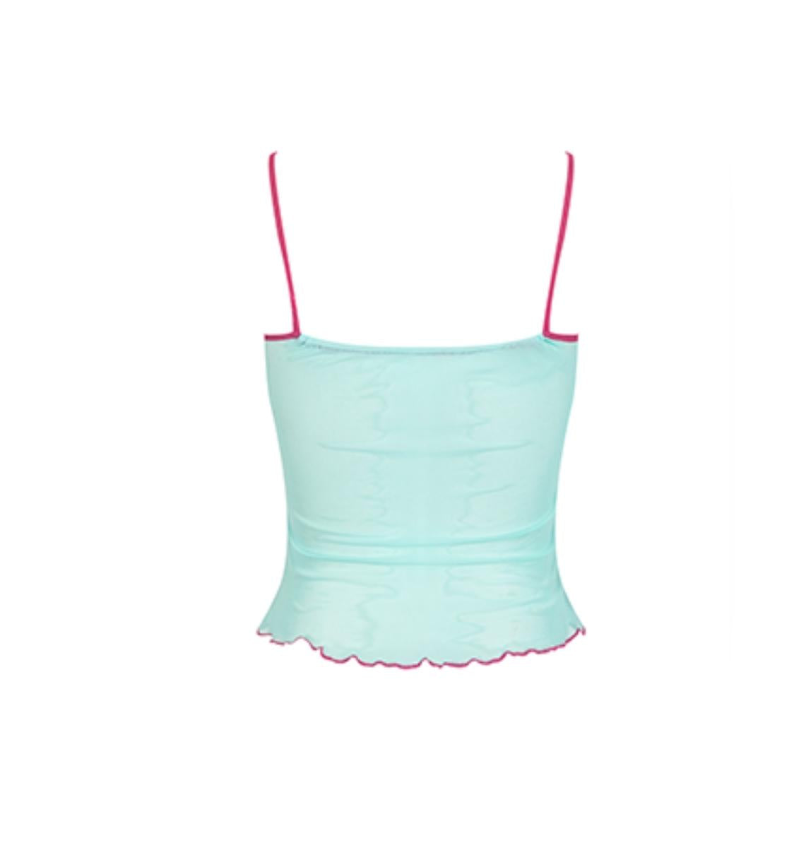 Charming Mesh Cami Top