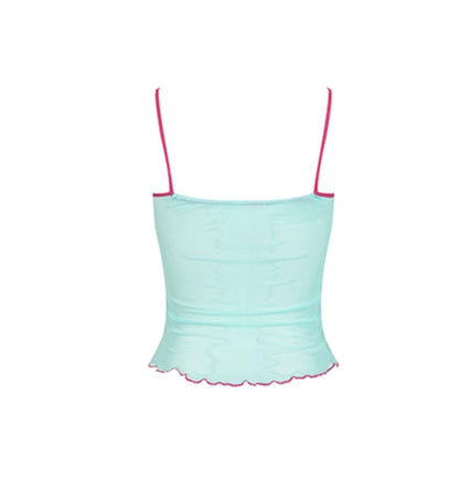 Charming Mesh Cami Top