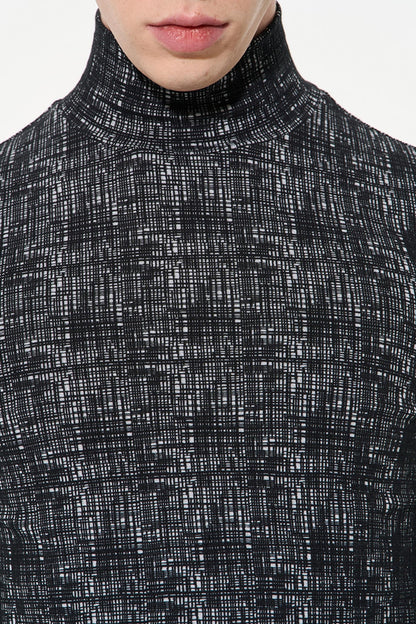 Minimalist Stand Collar Tee