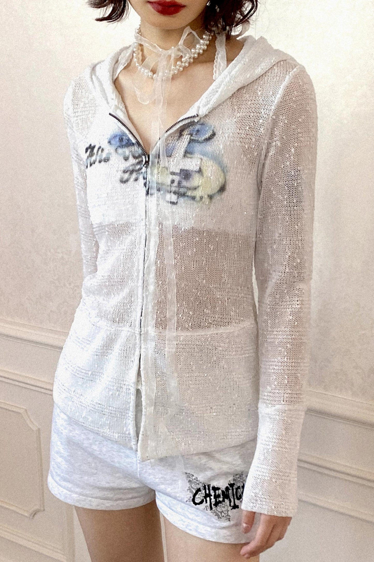 Beaded Lace Cardigan