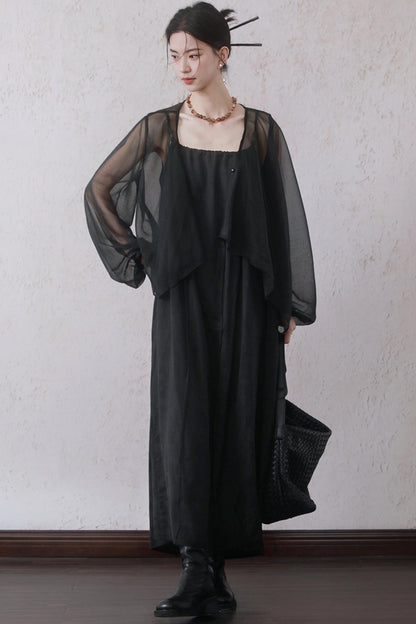 Breeze Mesh Tie Jacket