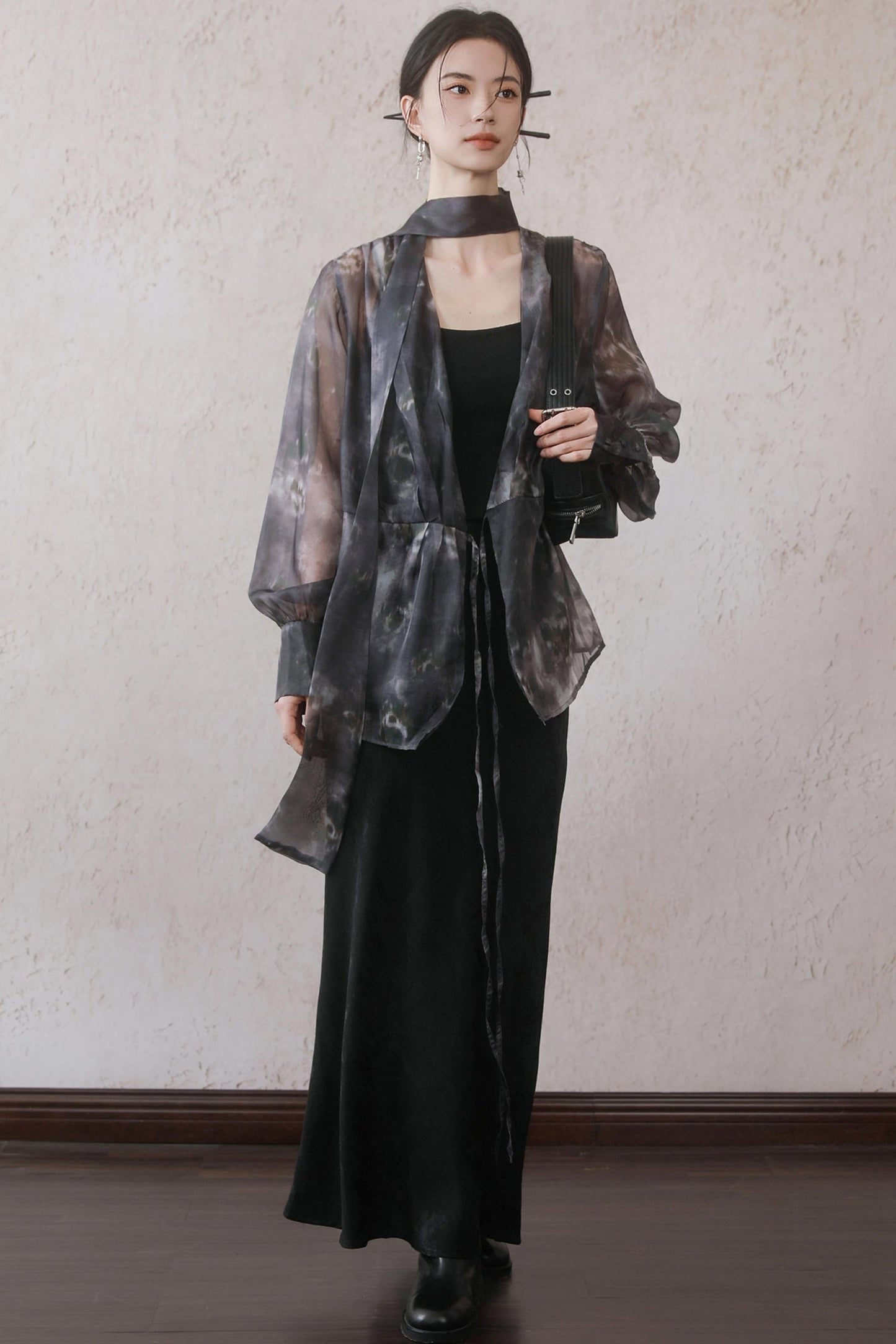 Purple Halo Mesh Jacket