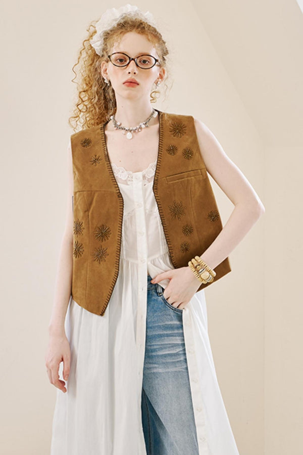 Vintage Beaded Vest