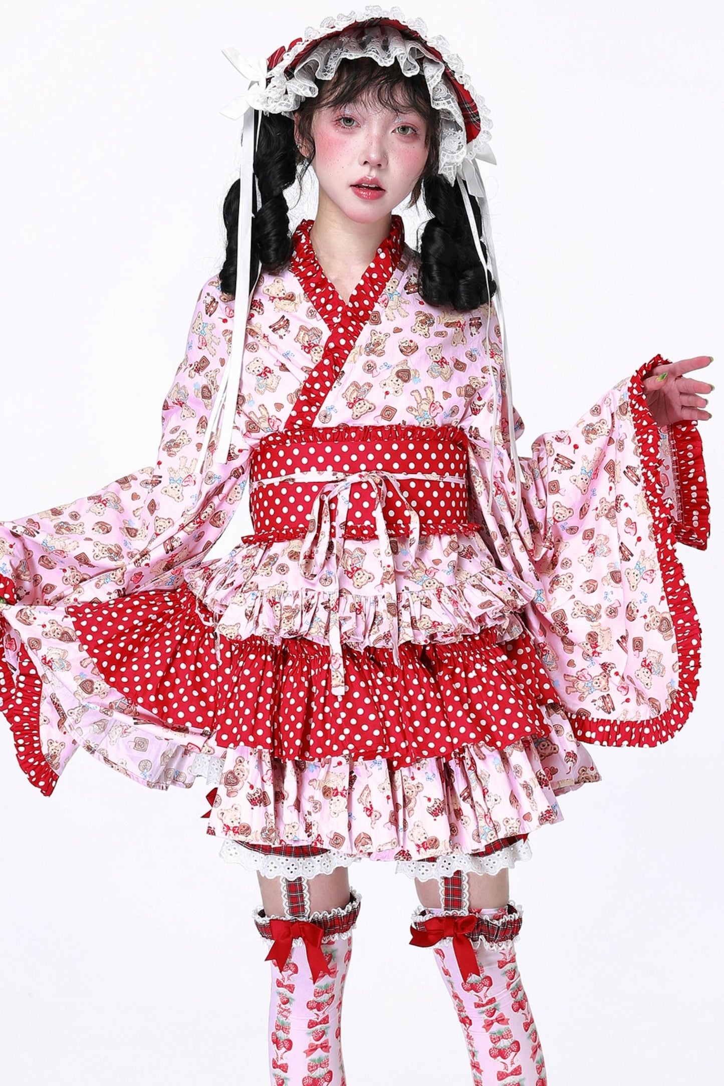 Retro Lolita Kimono Blouse