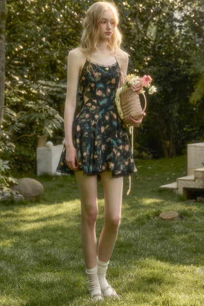 Green Lace Maxi Dress