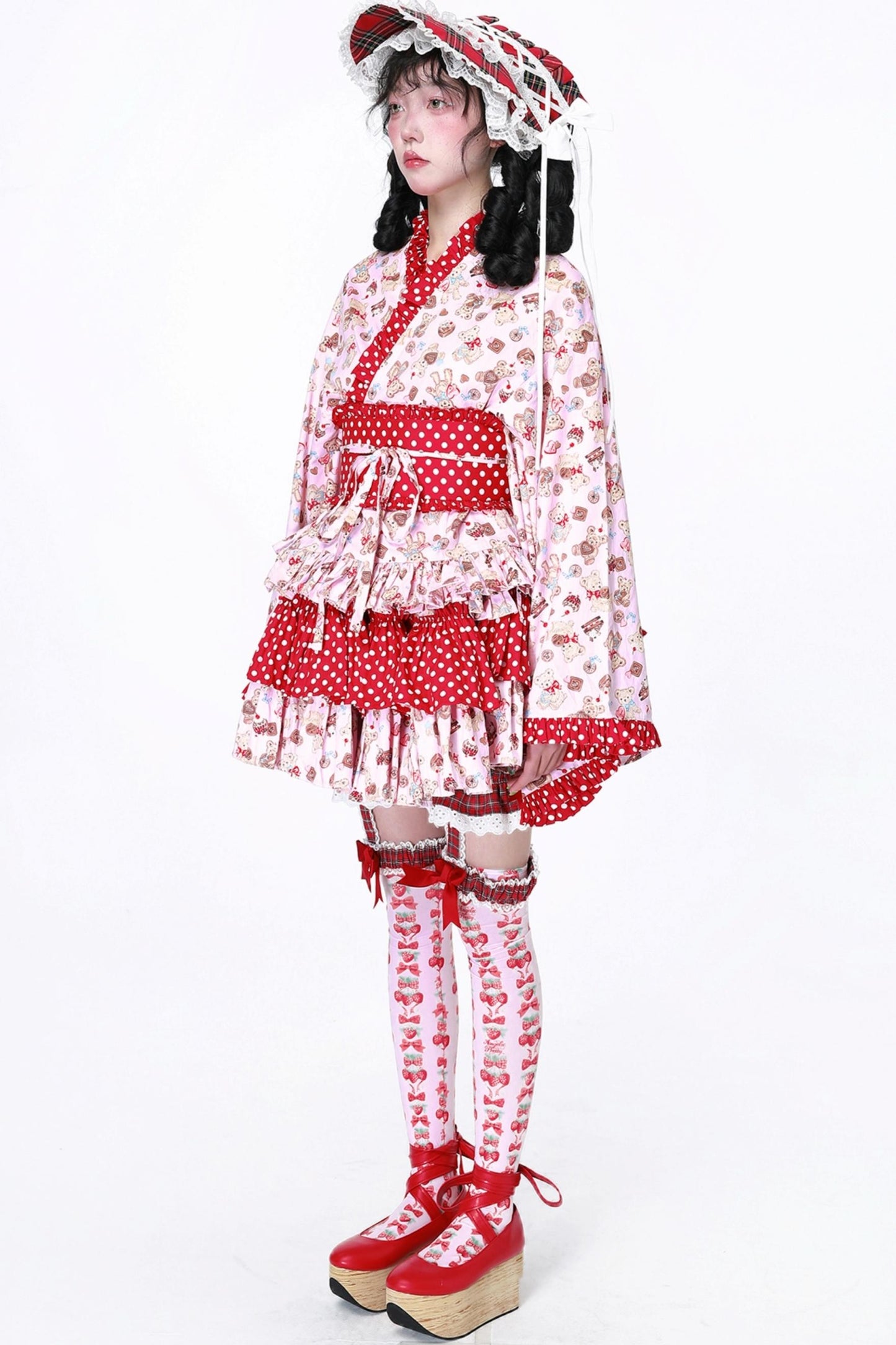 Retro Lolita Kimono Blouse