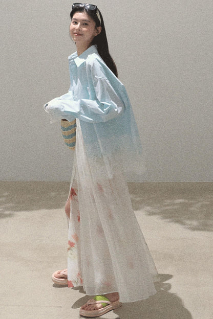 Serene Summers Halter Dress