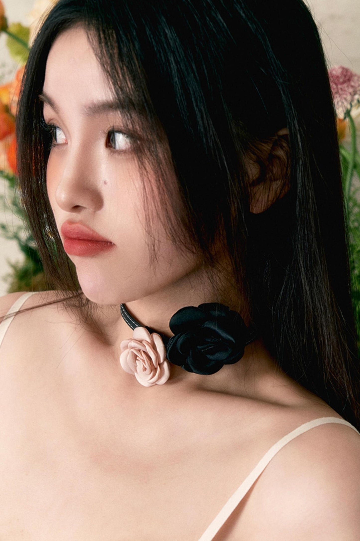 Floral Choker Necklace