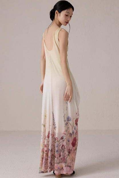 Moonlit Jacquard Dress