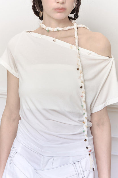 Irregular Gemstone Waist Chain