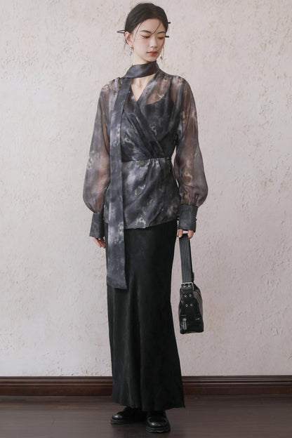 Purple Halo Mesh Jacket