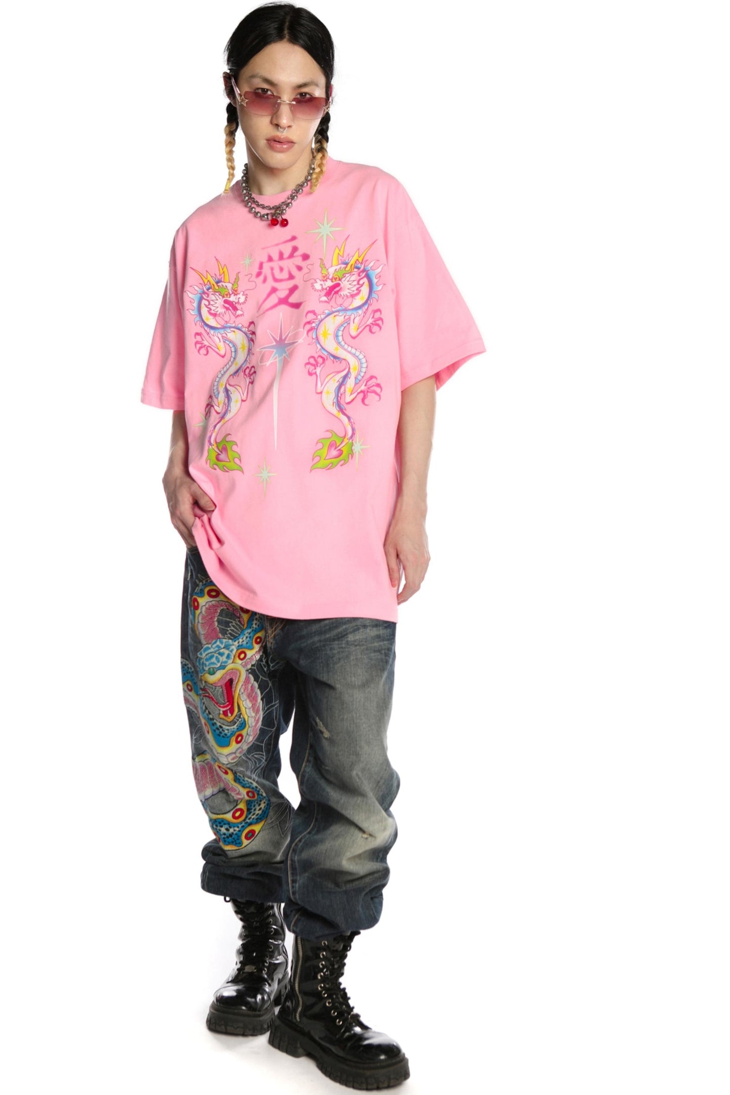 Multicolor Hip-Hop T-Shirt 