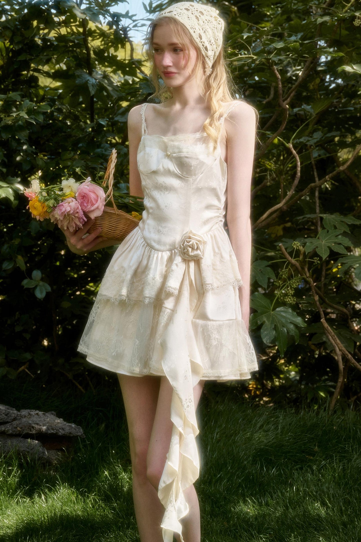 Whispering Lace Dress