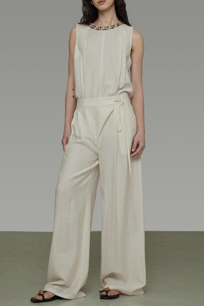 Simple Union Collar Vest