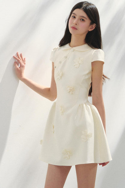 Floral Maiden Poncho Dress