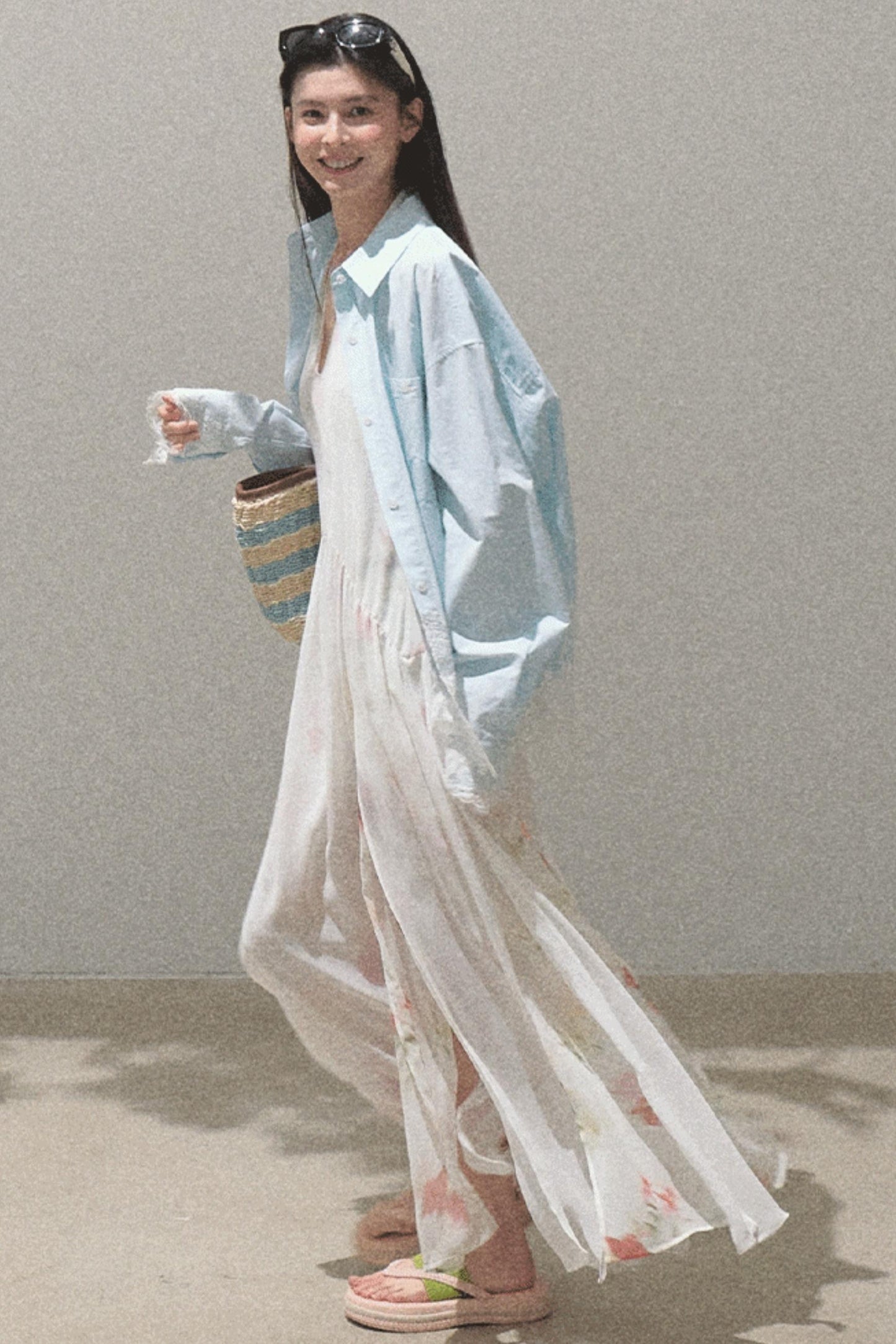 Serene Summers Halter Dress