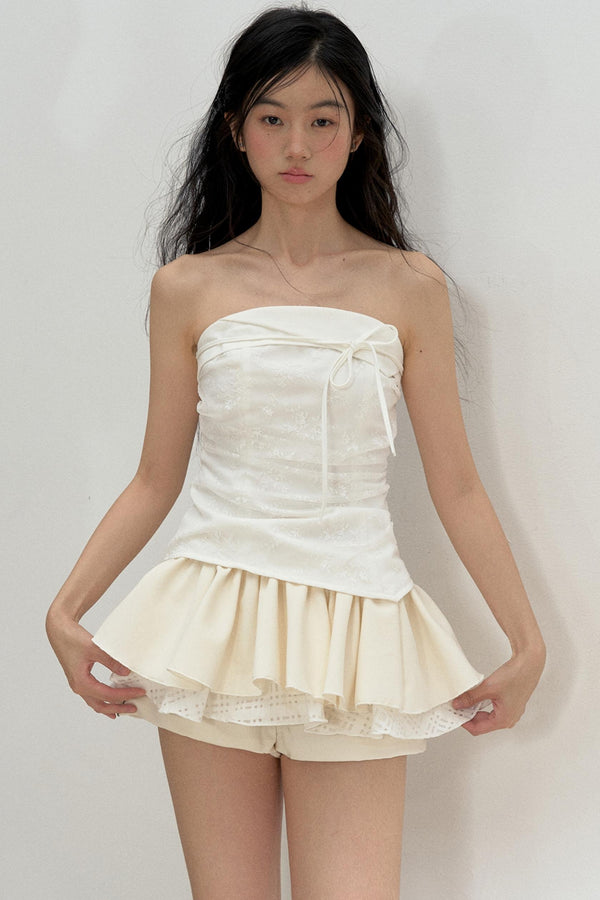 Asymmetrical Lace Summer Top