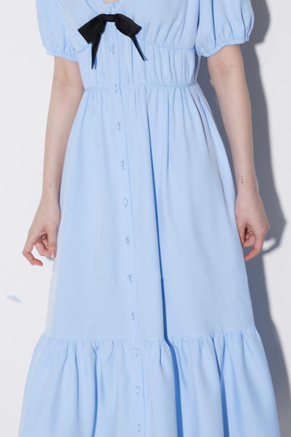 Bow Hem Summer Dress
