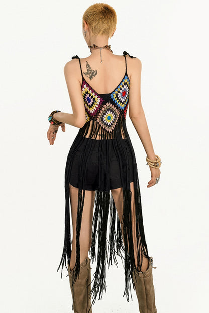 Tassel Net Camisole