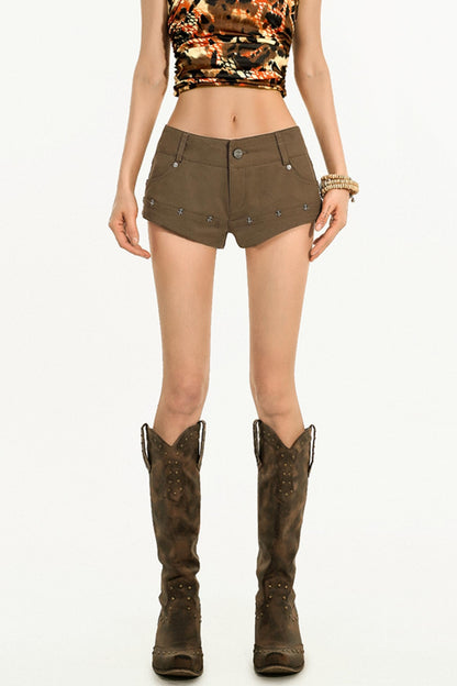 Spice Low Rise Hot Pants