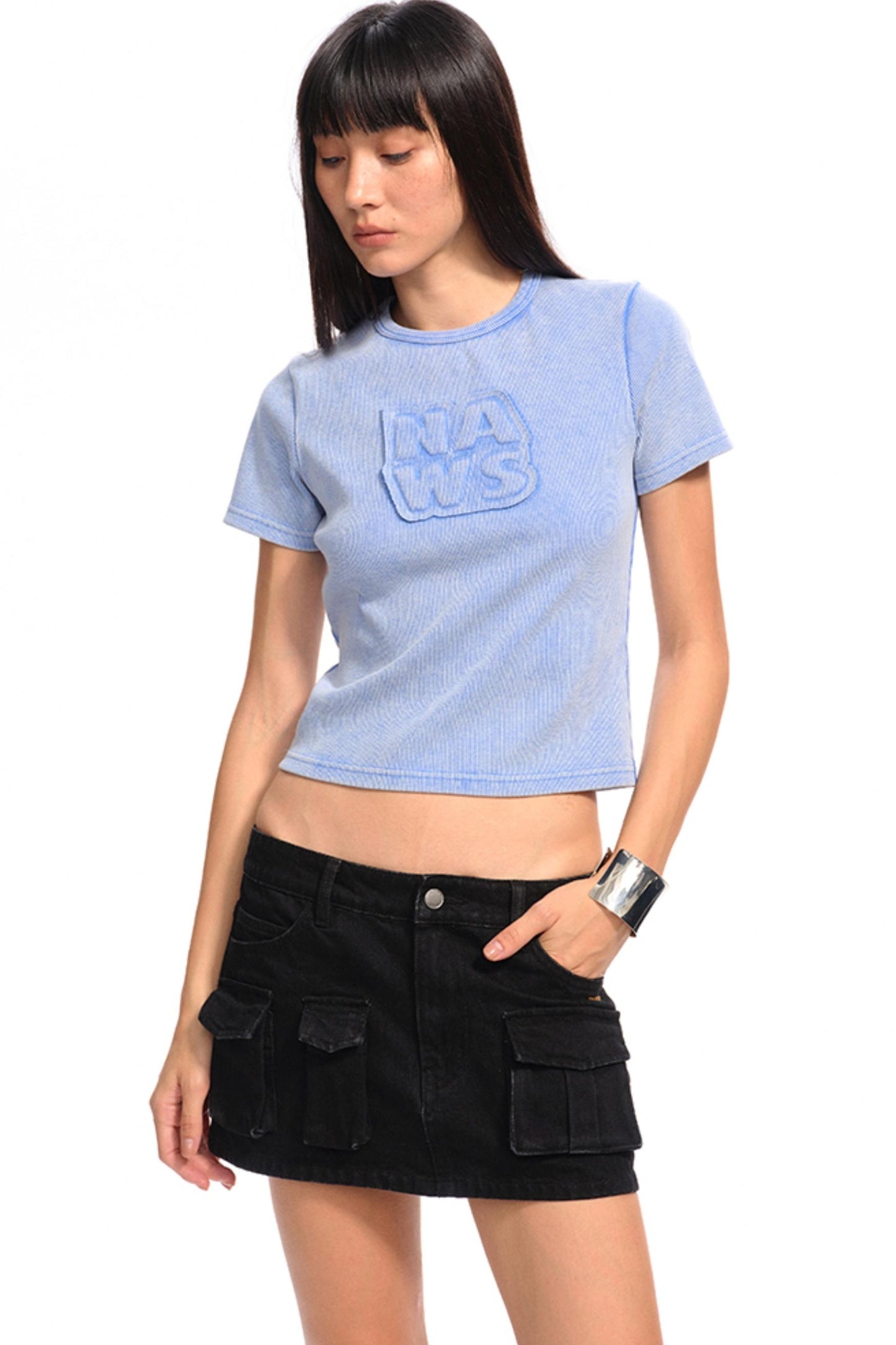 Vintage Round Neck Tee