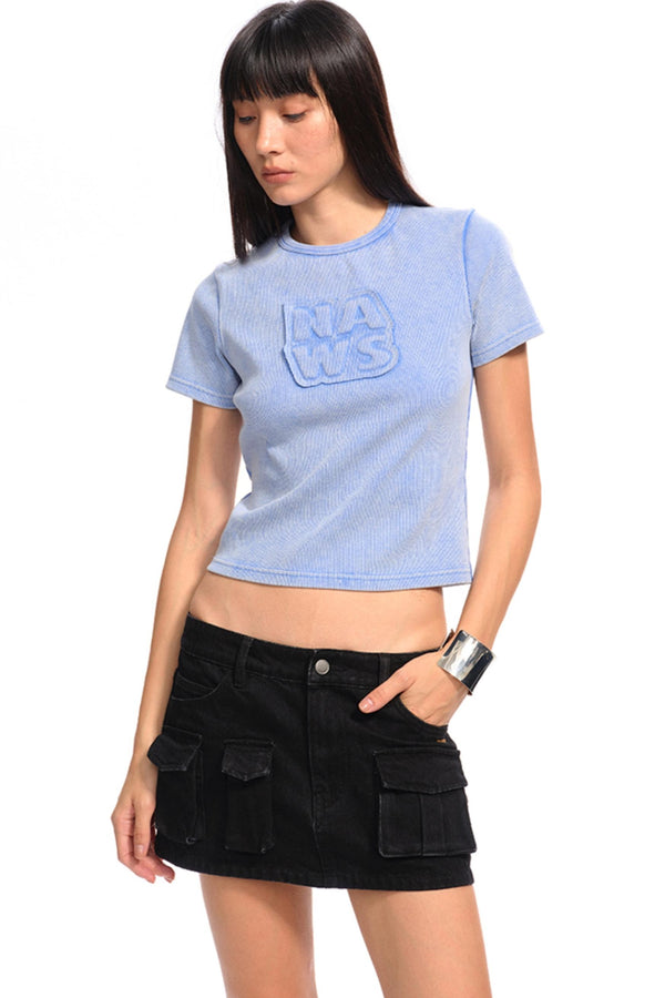 Vintage Round Neck Tee