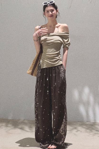 Bohemian Breeze Linen Pants