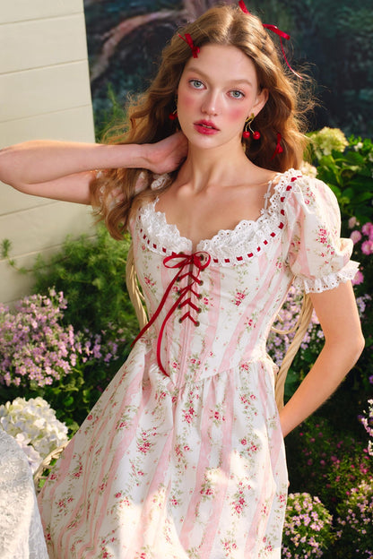 Lace Tea Dress