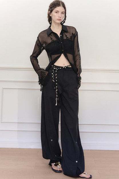 Irregular Gemstone Waist Chain