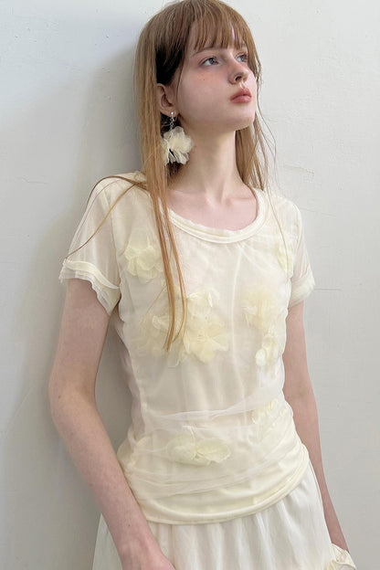 Summer Blossom Tee Skirt Set-Up