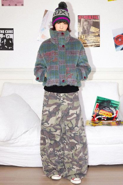 Vintage Camo Buckle Pants