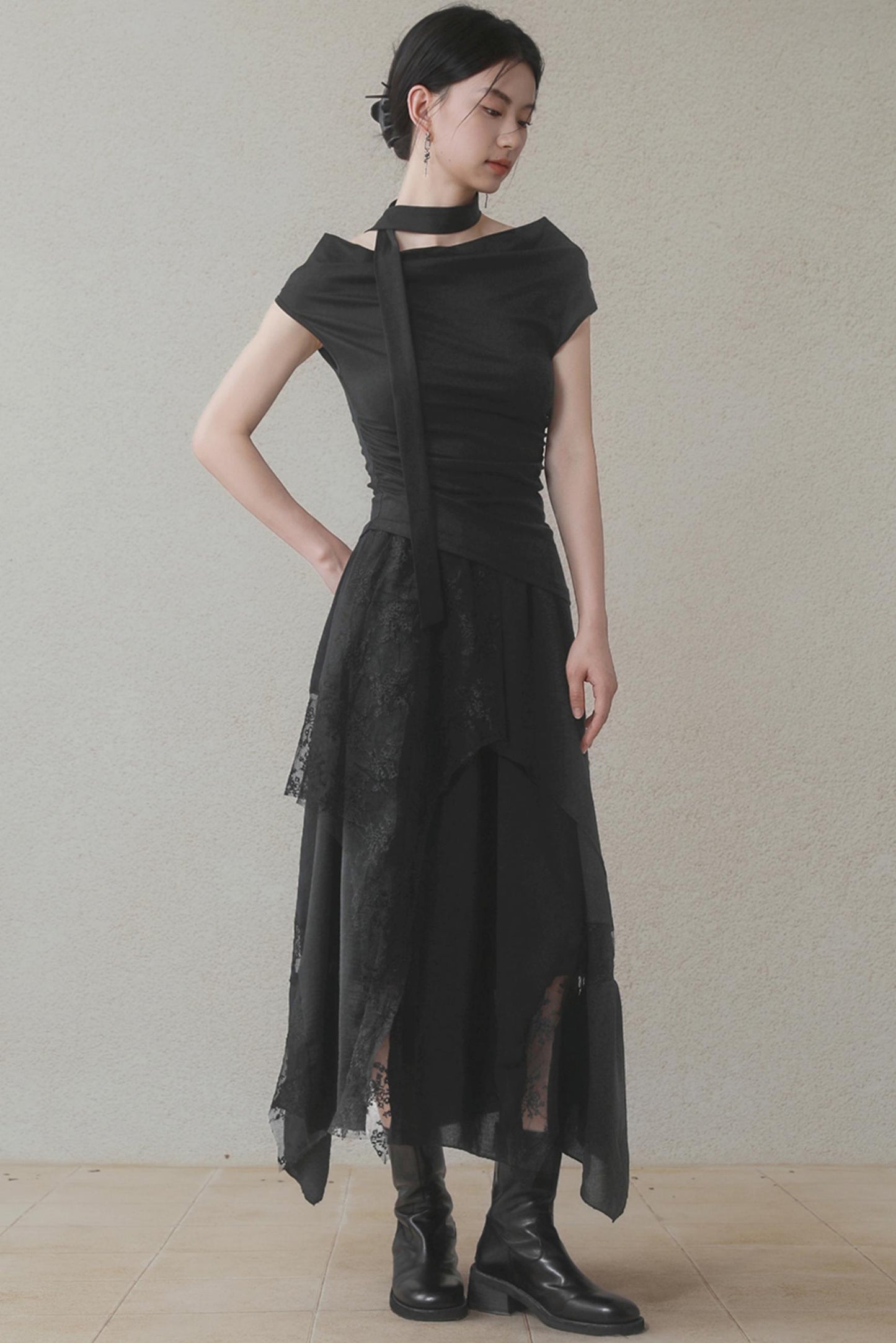 Flutter Drawstring T-Shirt