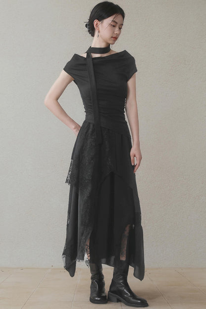 Flutter Drawstring T-Shirt