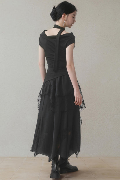 Flutter Drawstring T-Shirt