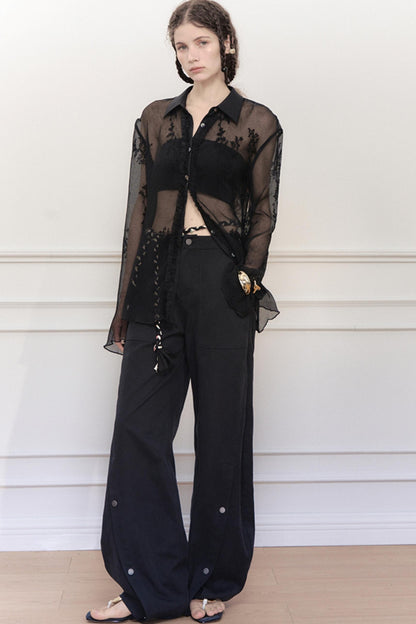 Irregular Gemstone Waist Chain