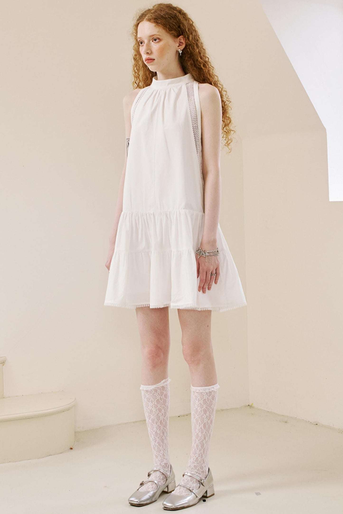 Summer Lace Layered Dress