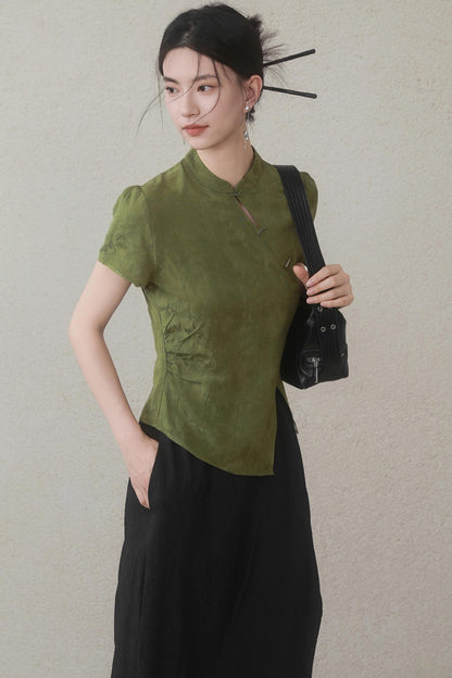 Summer Green Tea Top