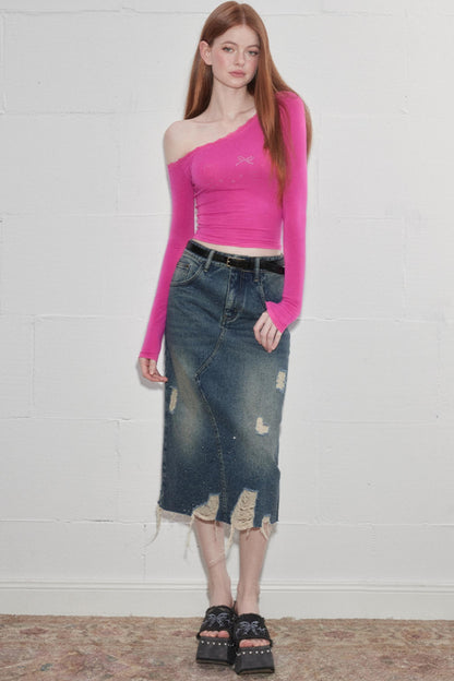 Sensual Lace-Trimmed Top