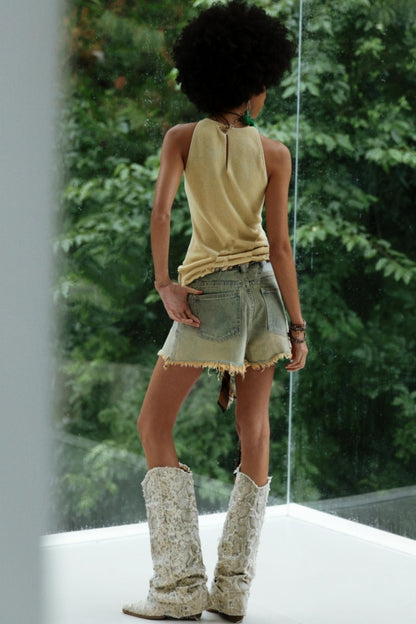 Wandering Wave Slim Fit Shorts